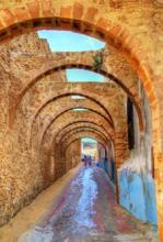 Arched street within the Old Town of Safi, a coastal city in Morocco. Photo: ©Leonid Andronov/123rf.com